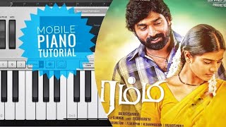 Koodamela koodavechi | Mobile Piano Tutorial | GarageBand | Tamil Movie Song | Vijay Sethupathi |