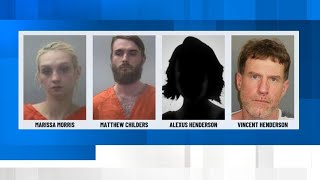 Four suspects arrested in connection with two violent crimes in Madison County