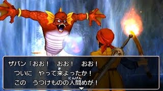 ドラゴンクエスト8 DQ8 3DS版 空と海と大地と呪われし姫君 ザバン戦