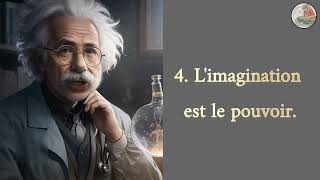 Des conseils de vie magnifiques du génie Albert Einstein