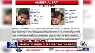 Amber Alert issued for two Florida children