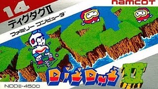 コメ付き ディグダグ2 ファミコン