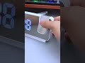 Get a projection alarm clock for your desk! #projection #alarmclock