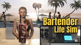 Who needs a drink? | LOW BUDGET SIMS | Bartender Hustle Story Mode