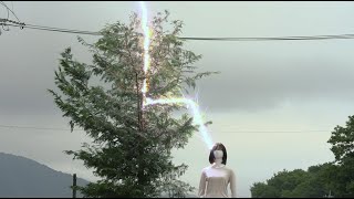 雷実験（側撃）【電中研】