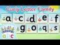 @officialalphablocks - Curly Letter Family | How to Write App