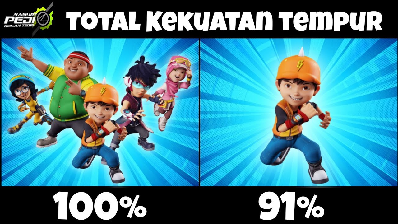 Boboiboy Vs Kawan Kawannya Youtube
