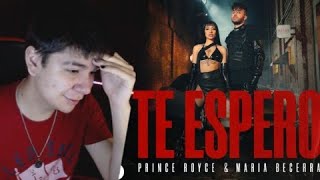 REACCION A Prince Royce, Maria Becerra - Te Espero (Official Video)