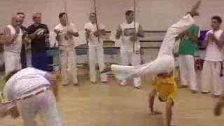 Capoeira Maui(2.5): Roda: Mestre Canguru visits Guga's class