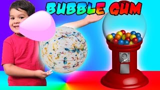 GIANT DUBBLE BUBBLE GUMBALL MACHINE Bubble Gum Challenge Giant JawBreaker