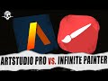 ArtStudio Pro vs. Infinite Painter // The BEST Digital Art Softwares for IPad?