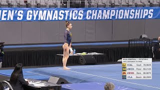 Natalie Wojcik Floor Michigan @ NCAA Semifinals 1 2021 9.925