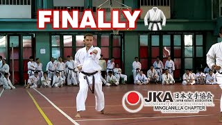 My JKA 1st Dan Black Belt Ranking Examination 2022 | Japan Karate Association Philippines