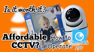 How to set up this IP CAMERA ?/ Unboxing Affordable Cloud Base YIIYRY IP Camera/ Purchase on TEMU