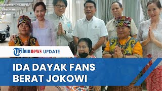 Dianggap Kebal Fitnah, IDA DAYAK Idolakan Jokowi Hingga Berharap Bertemu Hanya Ingin 'Bersalaman'