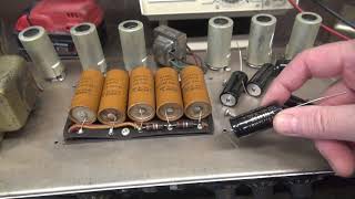 Fender vibrolux tube guitar amp Initial Test after 10 years in storage