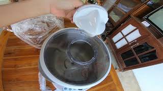 รีวิวเครื่องนวดขนมปังจากจีน ยี่ห้อหมีน้อย Bear bread maker.