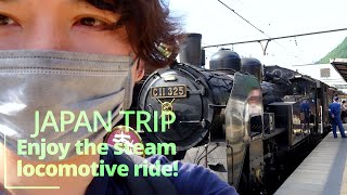 Enjoy the steam train ride! Tochigi Japan Trip