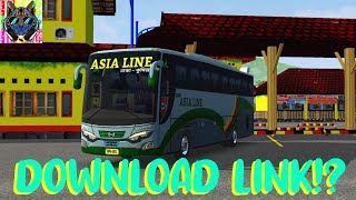 BUS SIMULATOR INDONESIA | ASIA LINE BUS SKIN FOR FIRST BUS | এশিয়া লাইন BUS SKIN | BPD | FTR SWAG |