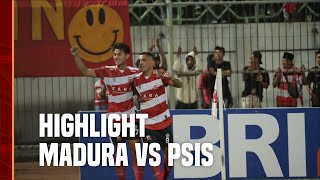 Highlights Madura United FC (1) vs (0) PSIS Semarang | BRI Liga 1 2023/24
