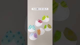 プラバンで小さいネコのピアスを作りました🐈 #プラ板 #ハンドメイド #制作動画 #猫アクセサリー