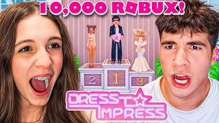 Beat Me In Dress To Impress Win 10,000 ROBUX! (Roblox)