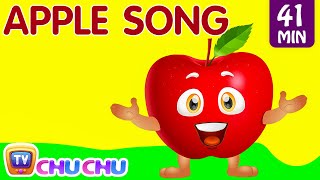 Apple Song | Learn Fruits for Kids and More Educational Learning Songs & Nursery Rhymes | ChuChu TV