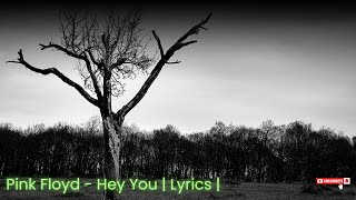 Pink Floyd - Hey You | Lyrics |