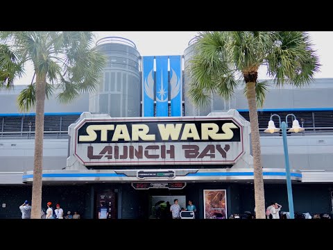 Recorrido por Star Wars Launch Bay 2024 en Disney's Hollywood Studios en 4K | Walt Disney World