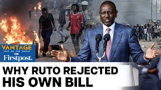 Kenya's Ruto Makes Sudden U-turn on Tax Hike | Vantage on Firstpost