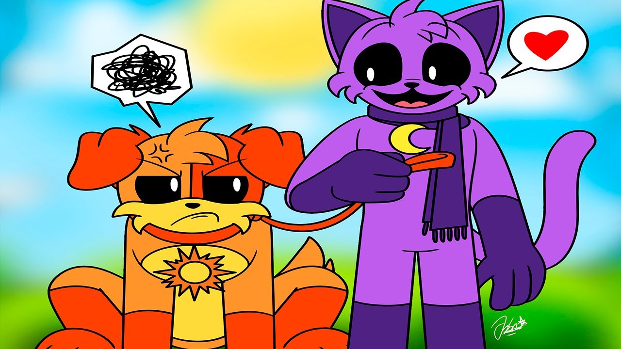 Catnap Trapped Dogday ёяш Poppy Playtime Chapter 4 Animationтфгcomic