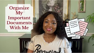 Step by Step Tutorial of How I Organized My Important Documents