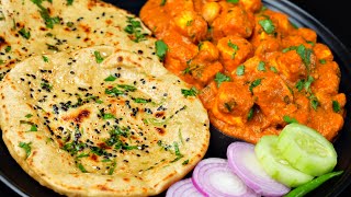 ऐसा खाना जिससे पेट भरे लेकिन मन बोले और खा ले 😋| Aate ke Naan \u0026 Kaju Paneer Masala