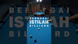 ISTILAH DALAM BILLIARD #billiards #billiard