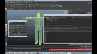 Extracting skin weights from Maya