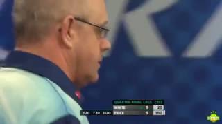 Ian White busts 20 and Gerwyn Price wins the Match with a 160 Checkout