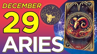 ARIES ♈ STRENGTH WILL COME TO YOU🏁🐏 Horoscope for today DECEMBER 29 2024✨