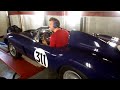 ockelbo sports racer testing the engine ferrari mondial 500