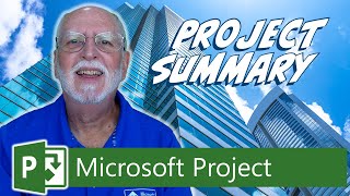MS Project: How to Display the Project Summary Task