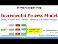 SE 6 : Incremental Process Model | Complete Explanation with Example