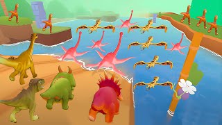 Dino Shifting 🏃‍♂️🚗🚲🚦All Levels Gameplay Walkthrough Android,ios Max Level 3