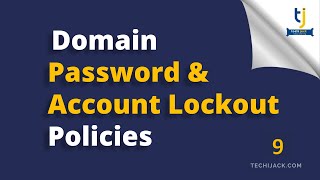 Configure Password and Account Lockout Policy on Windows Server 2025