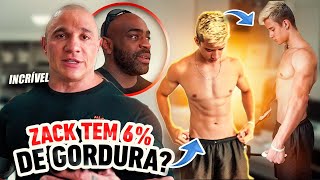 FABIO GIGA FEZ UMA AVALIAÇÃO FÍSICA DO ZACK *Resultado impressionante*