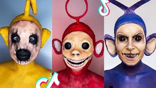 Teletubbies Scary TikTok Makeup Compilation | Horror Edition