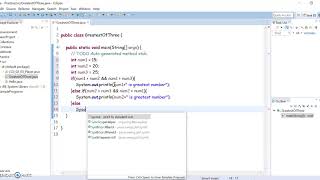 How to find greatest of three numbers in java using eclipse