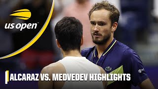 Carlos Alcaraz vs. Daniil Medvedev Full Match Highlights | 2023 US Open Semifinals
