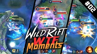 【Wild Rift WTF Moments#2】酒桶亚索菜鸡互啄 青钢影细节单杀武器大师