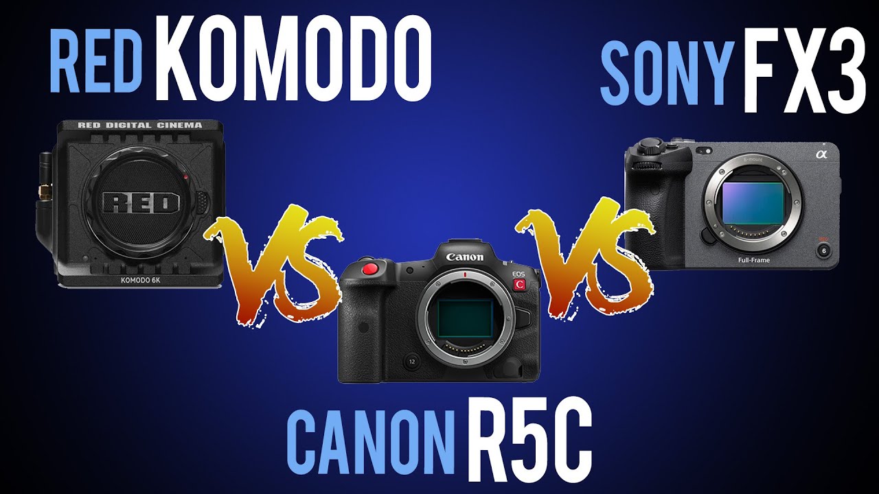 Red Komodo Vs Canon R5c Vs Sony Fx3 Trying To Match Red Raw Red Komodo Vs Canon R5c Vs Sony Fx3 Trying To Match Red Raw