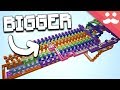 MINECRAFT CHALLENGE: Making BIGGER Piston Extenders!