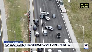 Mugshot released of man accused of injuring deputy then leading multi-county chase